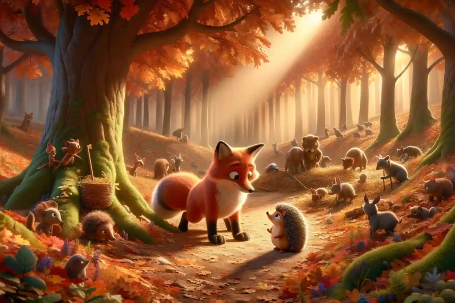 Story - The Understanding Fox and the Confused Hedgehog