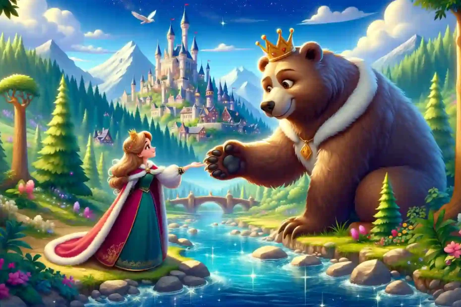 Story - The Caring Queen and the Wandering Bear
